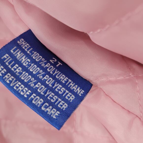 Outdoor Habitat toddler pink jacket USA eagle on back size 2T - Picture 8 of 10